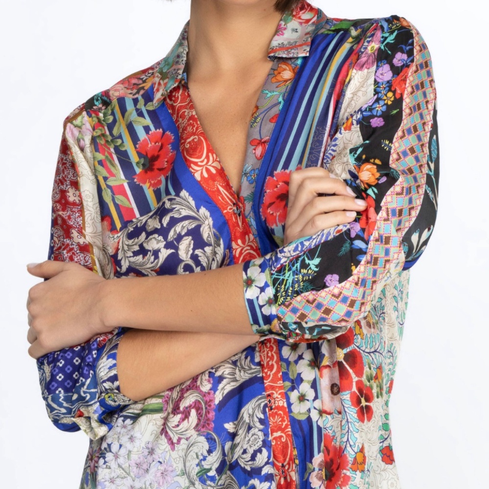 Johnny Was Wild Lillai Blouse - Picture 4 of 5